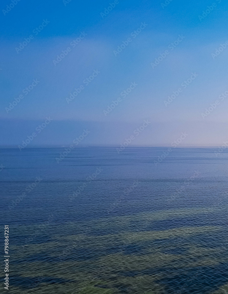 Fototapeta premium Seascape view of Pucka Bay. Nature background.