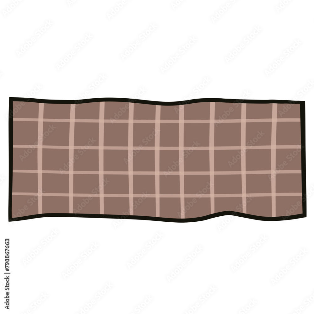 illustration of a blank paper illustration of a blank paper