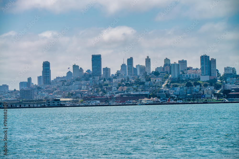 San Francisco from a cruise ship