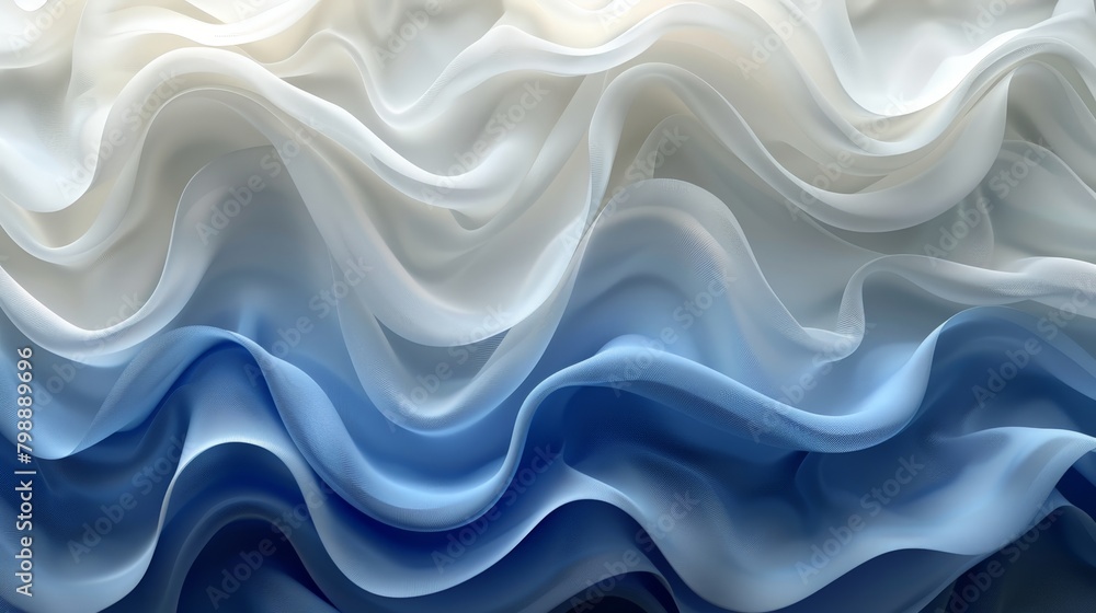Fototapeta premium abstract blue swirling background