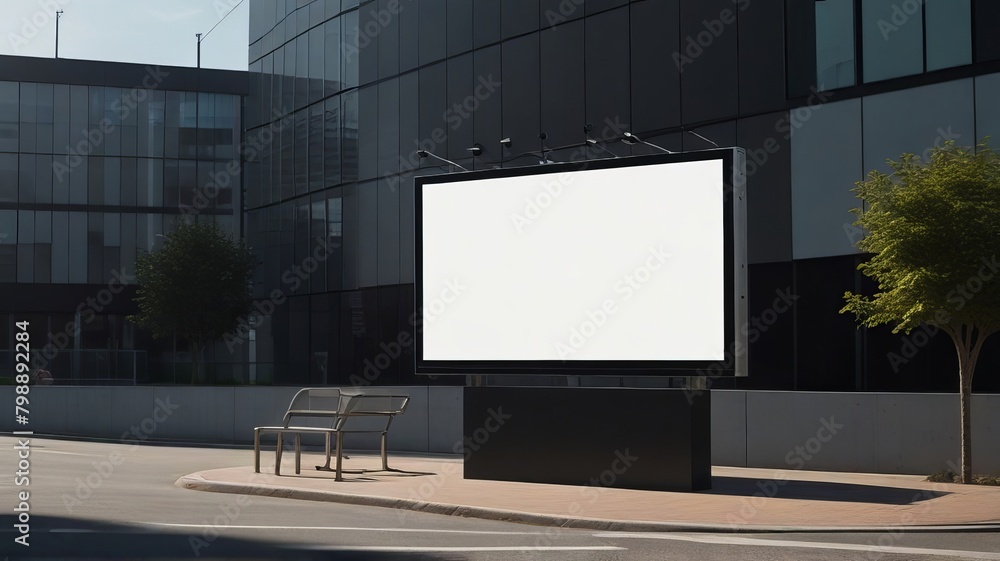 billboard on the street