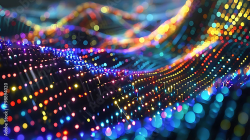 quantum computing of a multicolored object © YOGI C