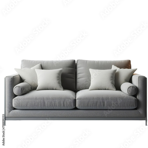 sofa isolated on white background