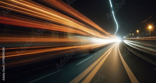 speed motion on the road, digital abstract fractal art background image 
