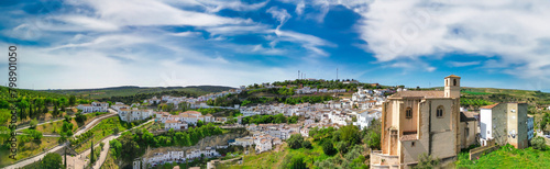 Aerial view of Setenil de las Bodegas, Andalusia. Southern Spain photo