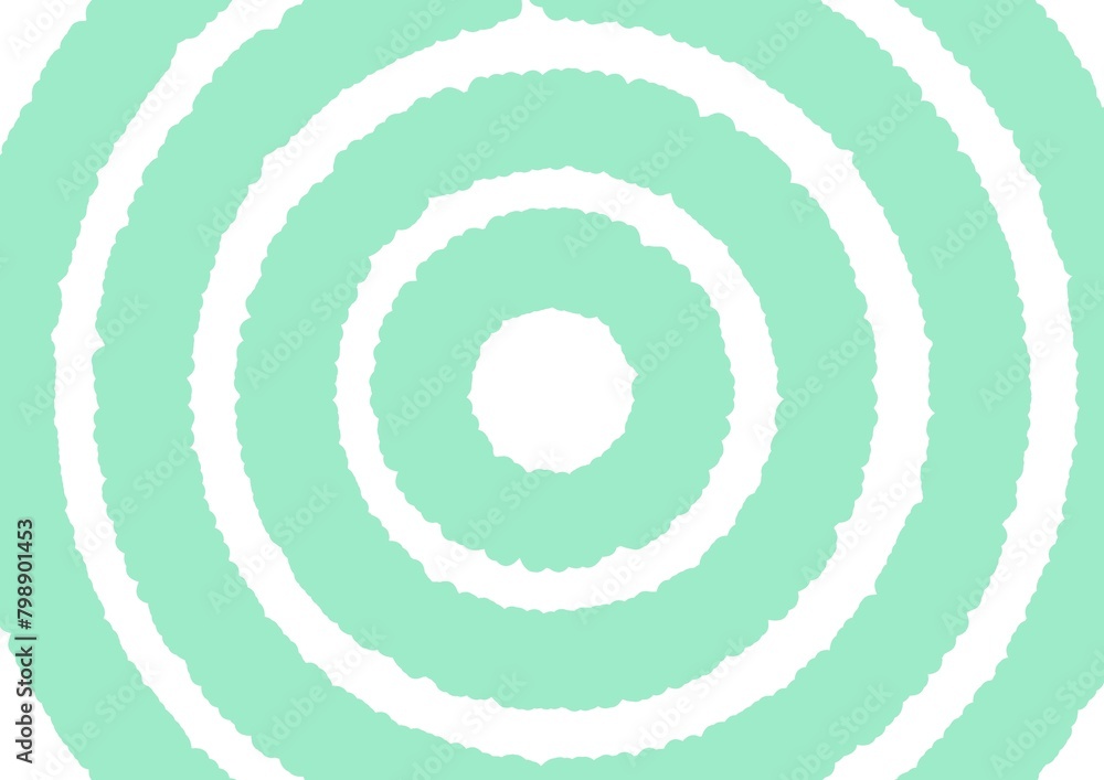 Abstract background with green swirl on white , circle background Abstract background with green swirl on white , circle background