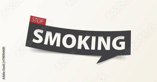 May 31st World No Tobacco Day concept design. No Smoking Day poster. Quit smoking for awareness banner. Stop smoking concept.  