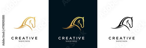 horse logo template