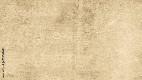 Plywood or softwood textured background with a beige-brown gradient. For backdrops, banners, summer scenes, decorations. photo
