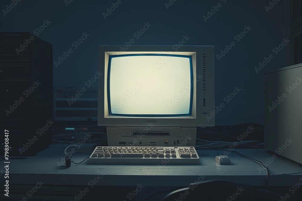 Retro computer monitor Retro computer monitor