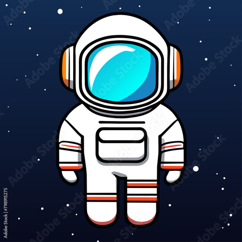 astronaut cute background