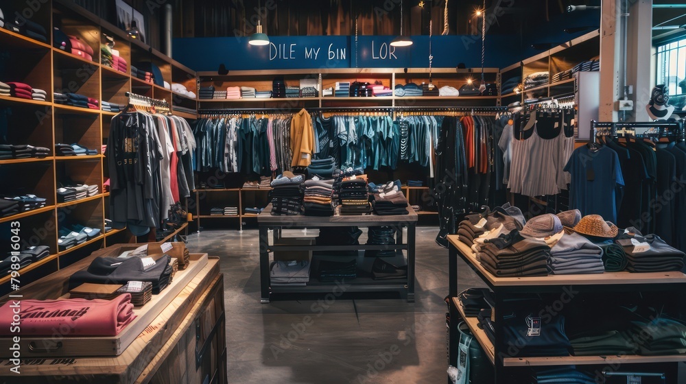 beautiful luxury clothing store and shopping mall interior as background beautiful luxury clothing store and shopping mall interior as background