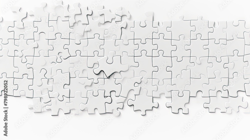 Top View Blank Jigsaw Puzzle Template Top View Blank Jigsaw Puzzle Template