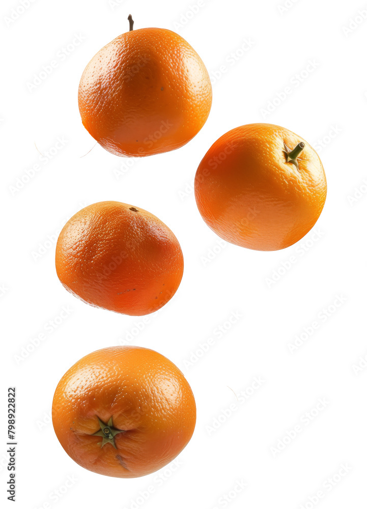 falling oranges isolated on white falling oranges isolated on white