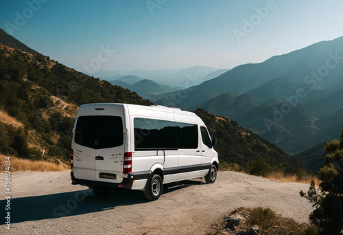 turkey fethiye bus small iii benz mercedes sprinter tourists takes mountains acceleration aerodrome asphalt blind blur bokeh car charter comfortable countryside sabled drive fast go group photo