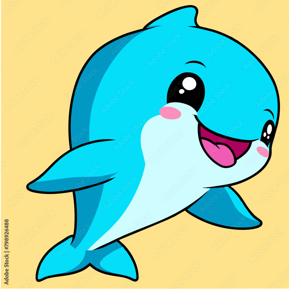 cute dolphin clean line art high cute dolphin clean line art high