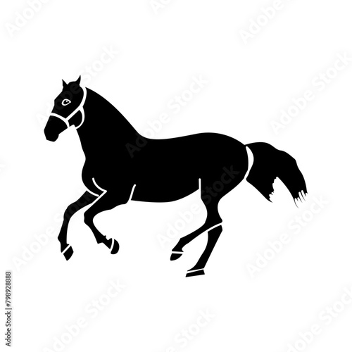 racehorse vector icon