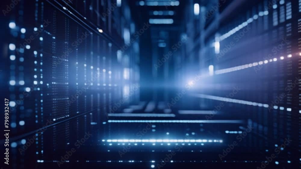 Blue digital background, digital code, big data, data communication and information technology transfer of the future. Blue digital background, digital code, big data, data communication and information technology transfer of the future.