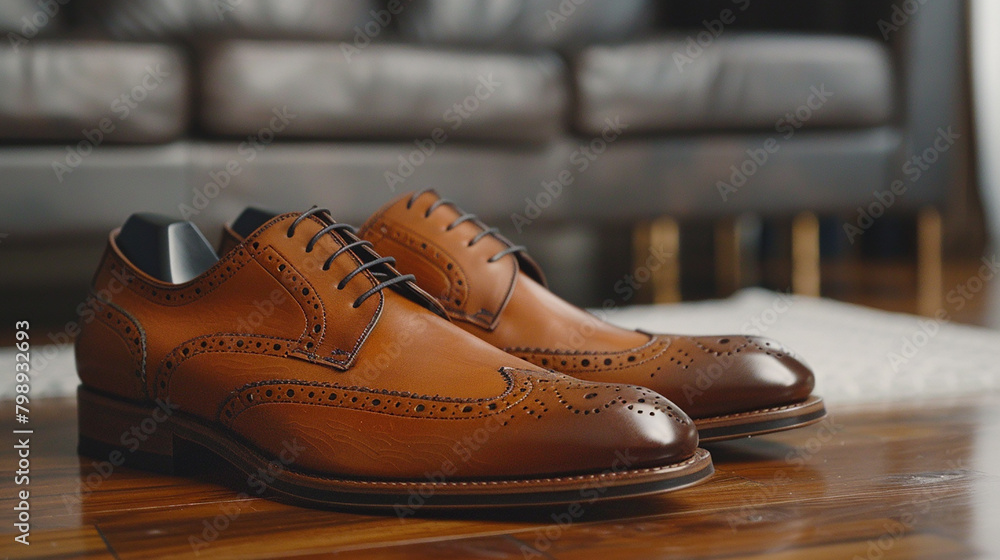 Elegant men's footwear complementing the sophistication of women's shoe collections online.