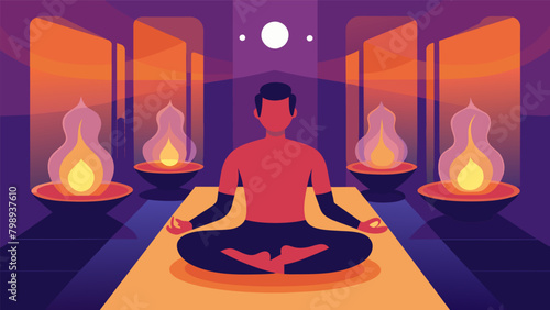 The gentle heat emanating from the infrared panels loosens your muscles and soothes your tension clearing the way for a more effortless meditation.