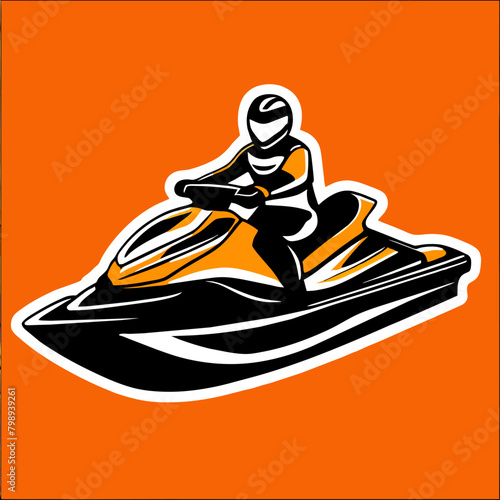 jet ski background art high