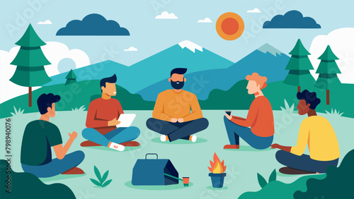 A weekend retreat for men to disconnect from the pressures of society and connect with nature while also engaging in meaningful discussions and.