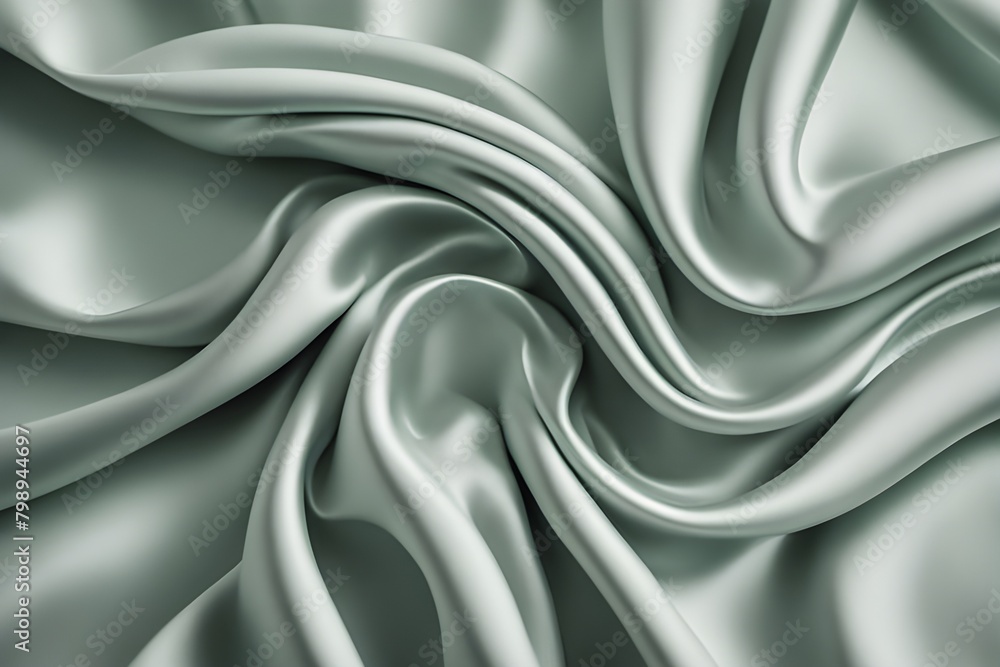 Obraz premium pastel color creased smooth silk