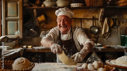 Kochkunst mit Leidenschaft: Italienischer Chef und Pizzateig