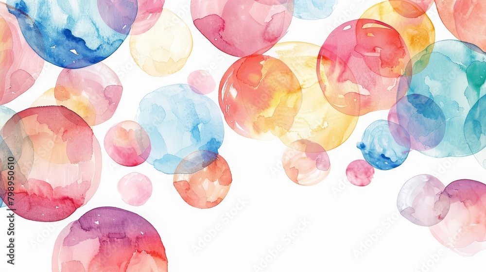 Glue dots stick crafting materials together without mess, minimal watercolor style illustration isolated on white background Glue dots stick crafting materials together without mess, minimal watercolor style illustration isolated on white background