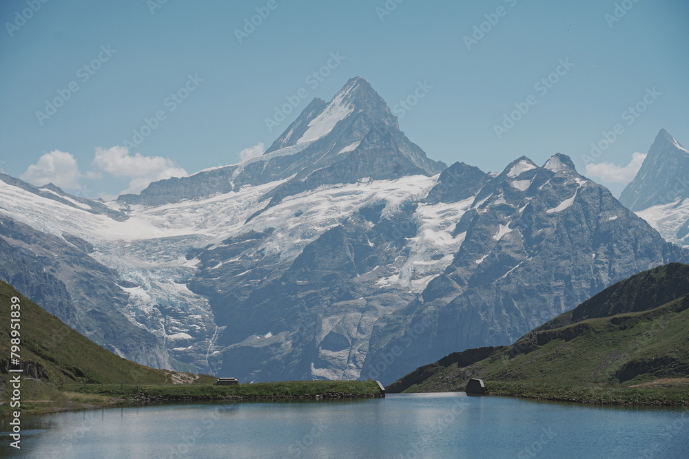 awitzerland alps lake Bachalpsee