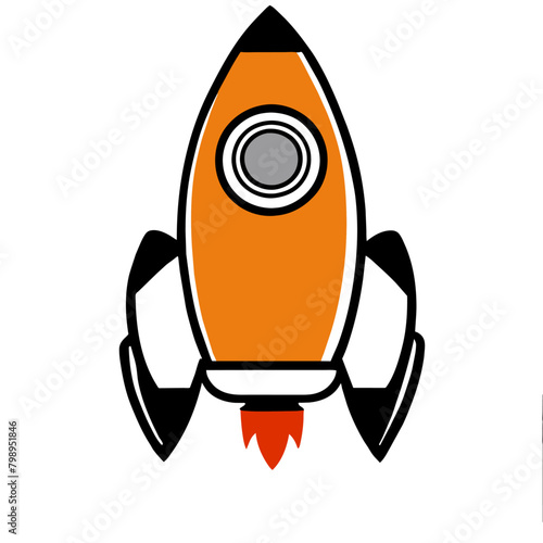 rocket background art high