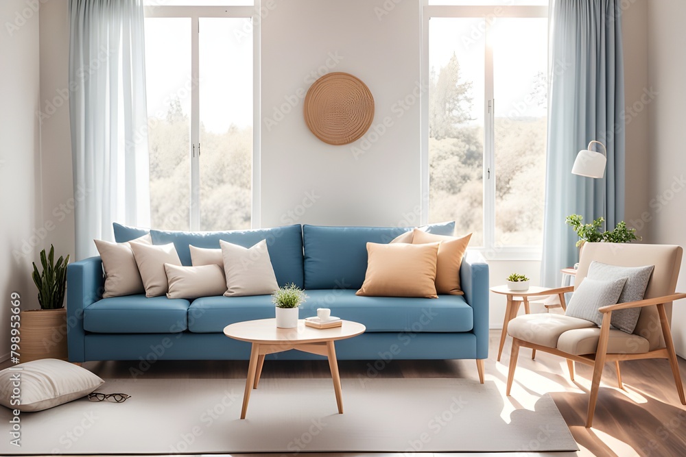 Cozy stylish living room interior Cozy stylish living room interior
