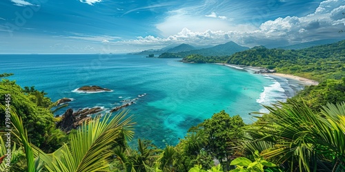 Vibrant flowers, pristine beaches, and crystal-clear waters of Costa Rica. It is a place full of natural beauty and biodiversity