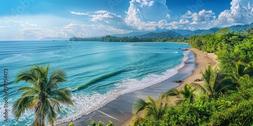 Vibrant flowers, pristine beaches, and crystal-clear waters of Costa Rica. It is a place full of natural beauty and biodiversity