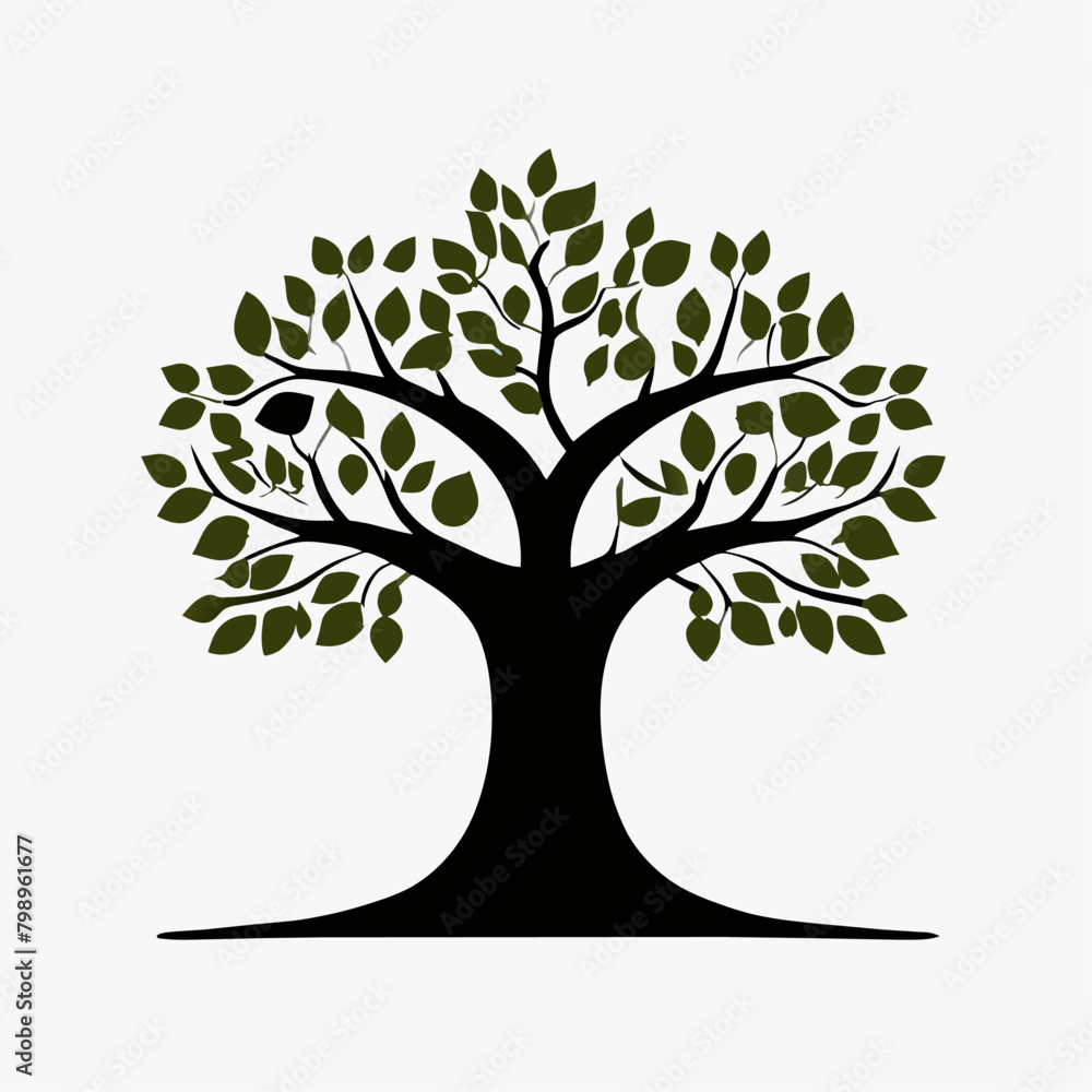 Obraz premium tree background art high de