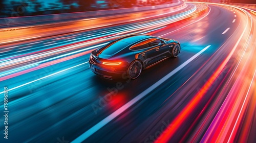 fast moving car © Ahmad