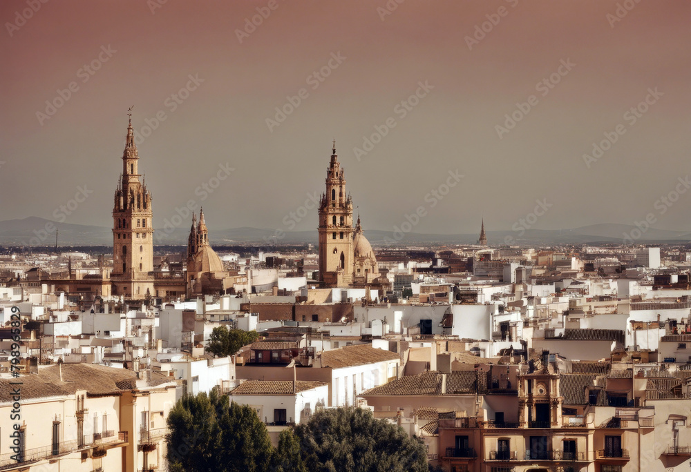 Skyline Seville Spain
