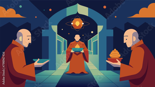 Within the walls of a telepathic monastery monks use their abilities to achieve a deeper level of spiritual connection and understanding..