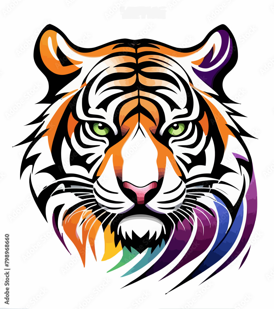 Tribal Tiger Art Tribal Tiger Art