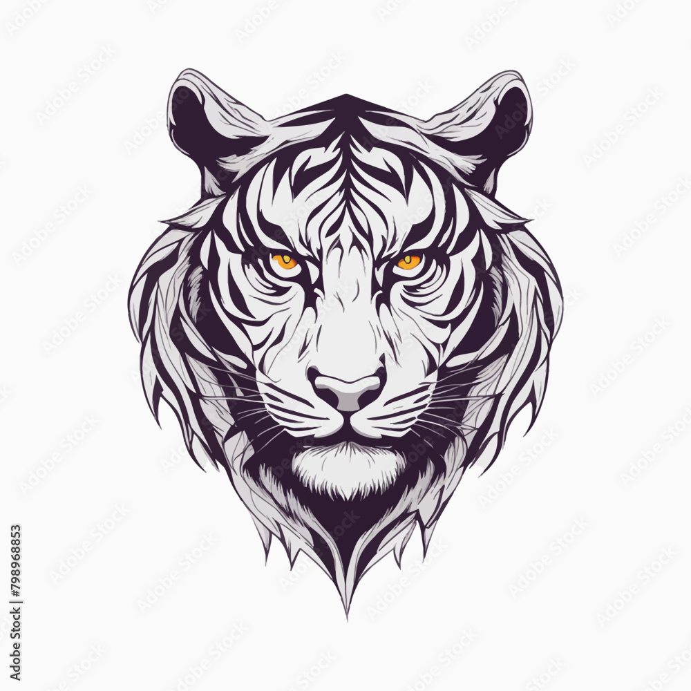 Tribal Tiger Art Tribal Tiger Art