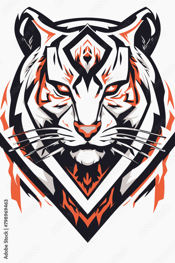Tribal Tiger Art Tribal Tiger Art