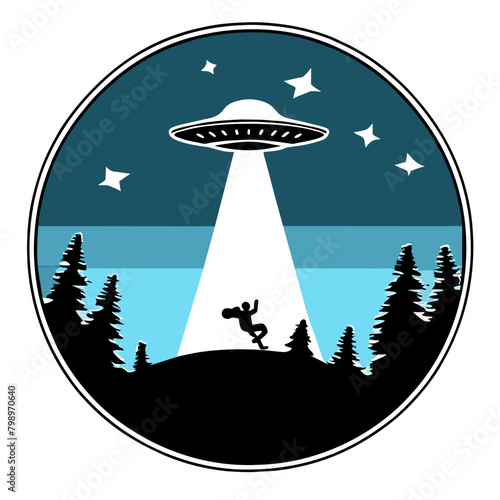 ufo background art high det photo