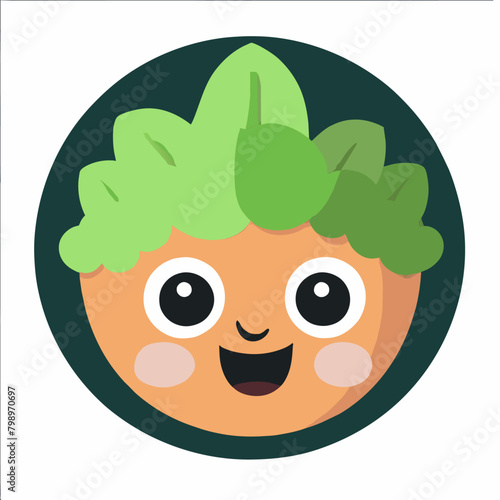 vegetable cute background