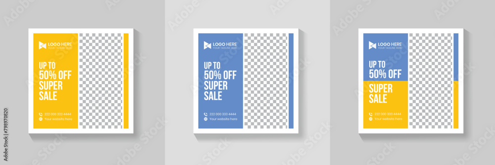 Social Media Flyer Template | RGB Color | Fully Editable Social Media Flyer Template | RGB Color | Fully Editable
