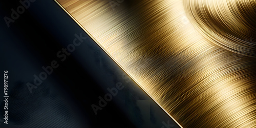 Contrasting Golden Sweep on Dark Luxe Background  © Єгор Городок
