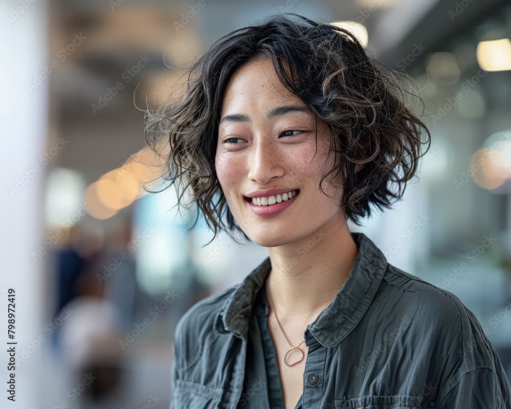 Diverse business woman portrait. Diverse business woman portrait.