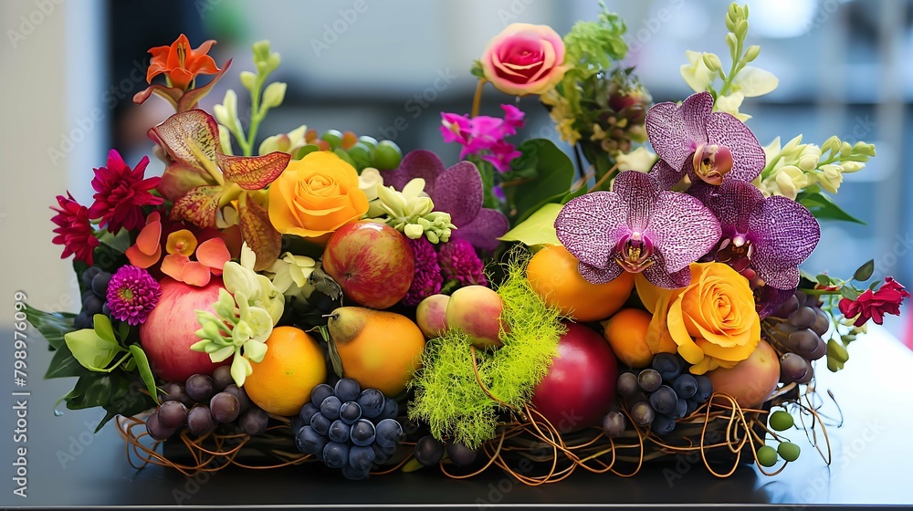 Colorful Harvest: Vibrant Fruits and Vegetables