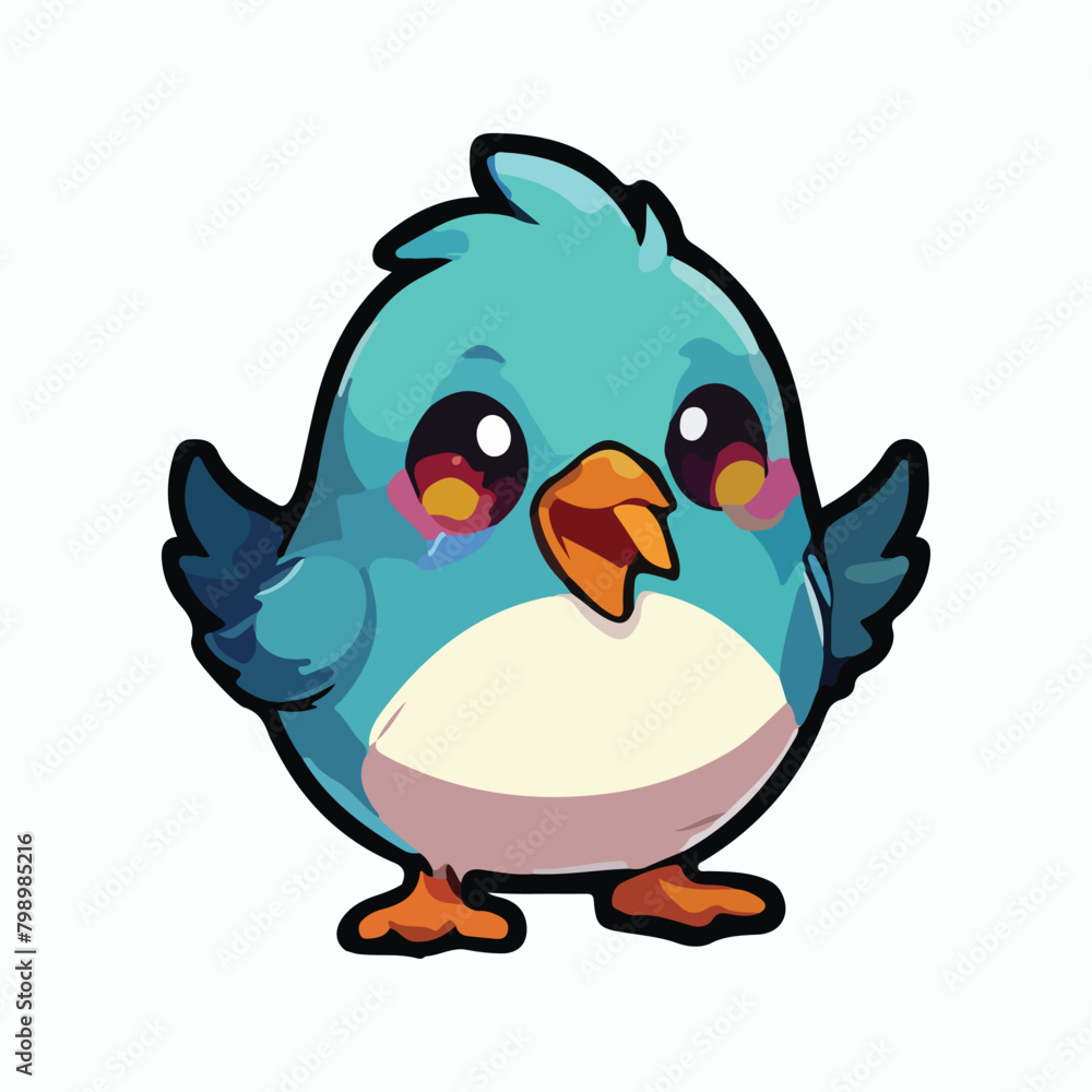 Bird animal vector design illustration Bird animal vector design illustration