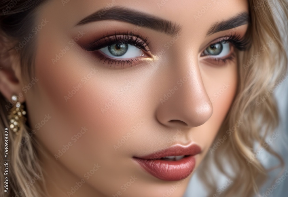 A Portrait Of Breathtakingly Gorgeous, Exotic, Beautiful Woman.
A Portrait Of Breathtakingly Gorgeous, Exotic, Beautiful Woman.