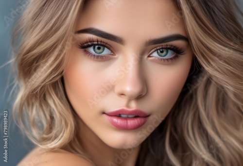 Wallpaper Mural A Portrait Of Breathtakingly Gorgeous, Exotic, Beautiful Woman.
 Torontodigital.ca